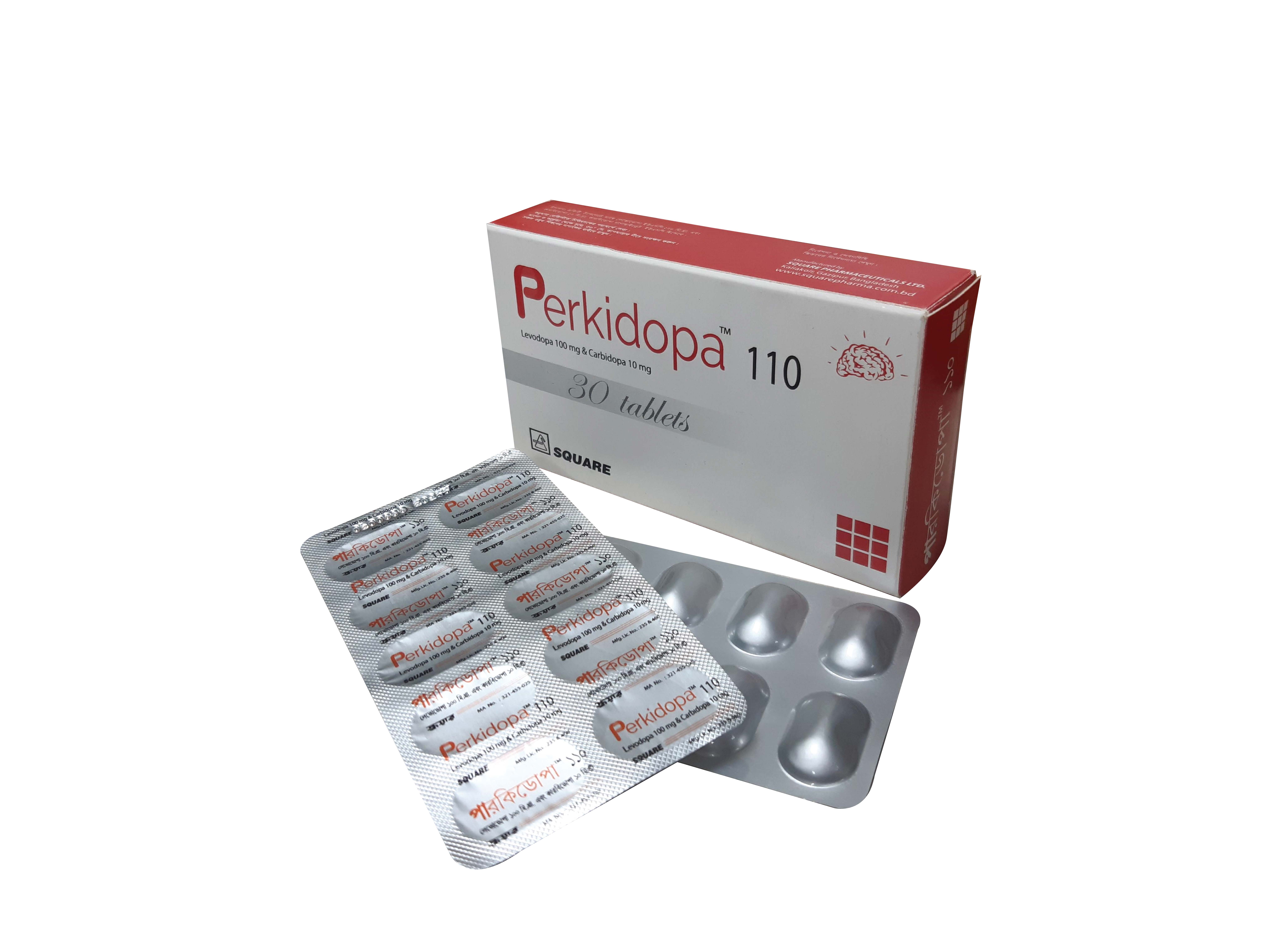 Picture of Tablet Perkidopa 100 mg+10mg